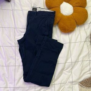 J Crew navy j Crew 484 slim stretch chinos size 32X30